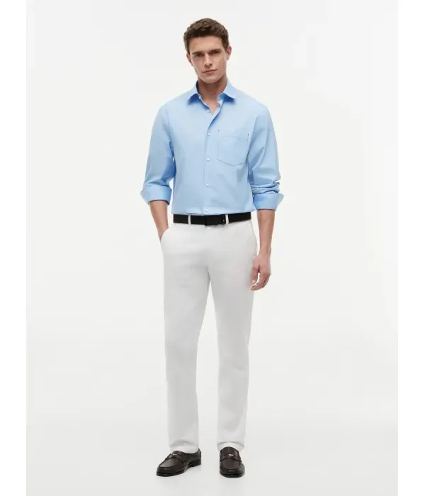 Брюки чинос Denton straight fit Tommy Hilfiger, белый — фото 2