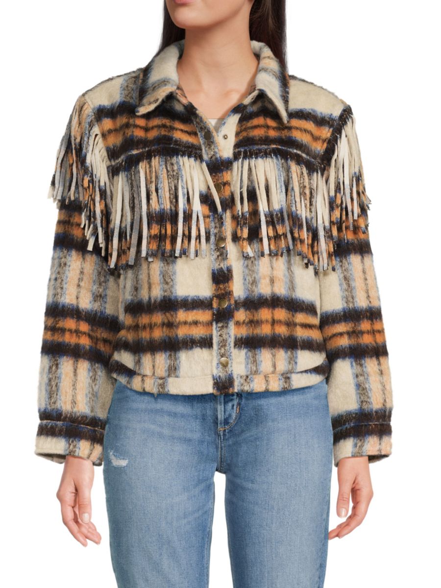 

Клетчатая куртка с бахромой Driftwood, цвет Beige Plaid, Коричневый, Клетчатая куртка с бахромой Driftwood, цвет Beige Plaid