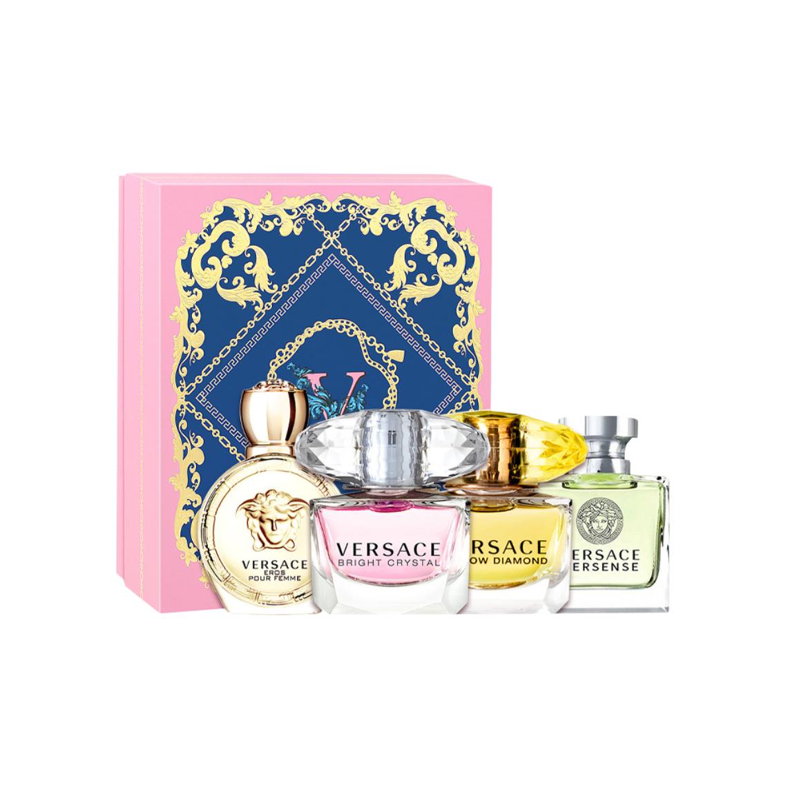 VERSACE Набор пробников парфюма Pink Crystal Diamond Eau De Parfum EDP и Eau De Toilette