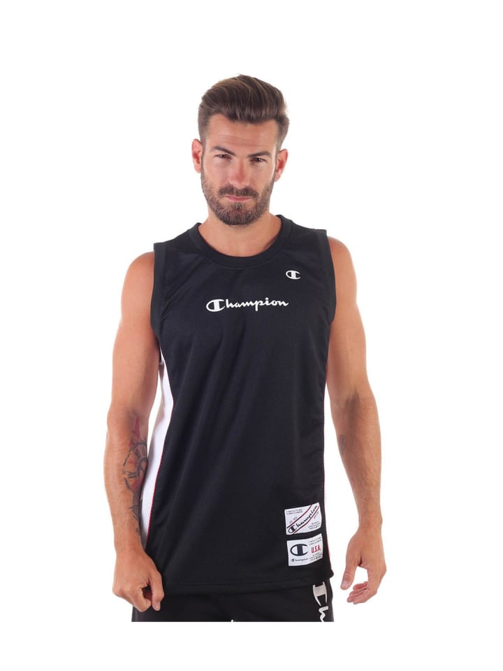 

Champion Черная футболка