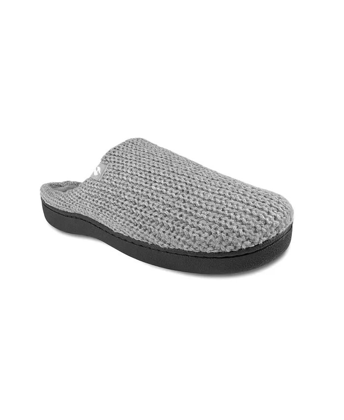 

Мужские тапочки Asher Rib Knit Scuff Heat Holders, серый