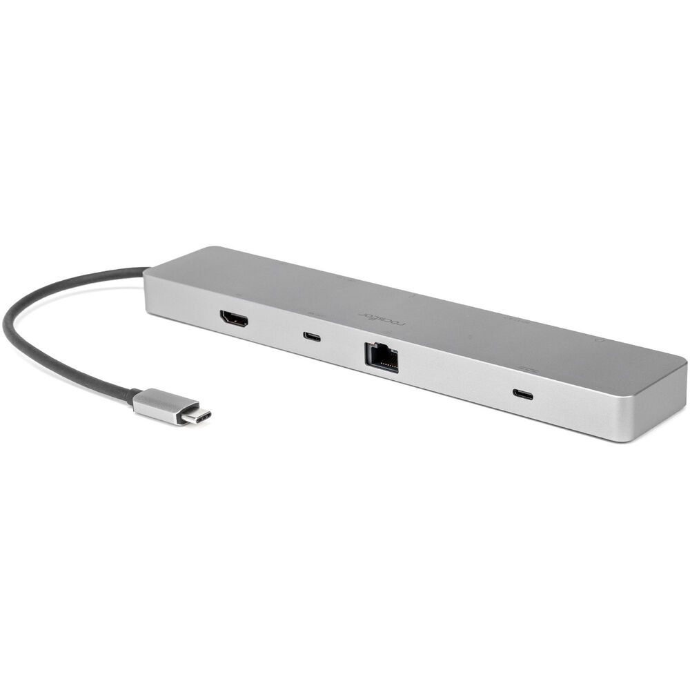 

Док-станция Rocstor 10-in-1 Dual Display USB-C 3.2 Gen 2 Hub Y10A323-S1