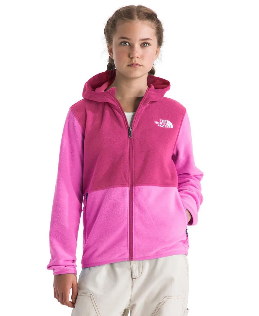 Детская толстовка на молнии Glacier для девочек 7-16 лет The North Face, Violet Crocus/Fuchsia Flash — фото 2