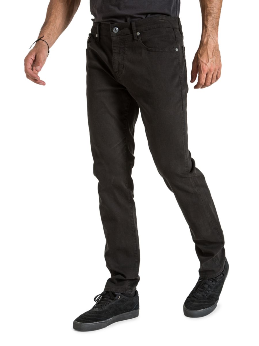 

Джинсы Riggins Slim Fit со средней посадкой Stitch's Jeans, черный