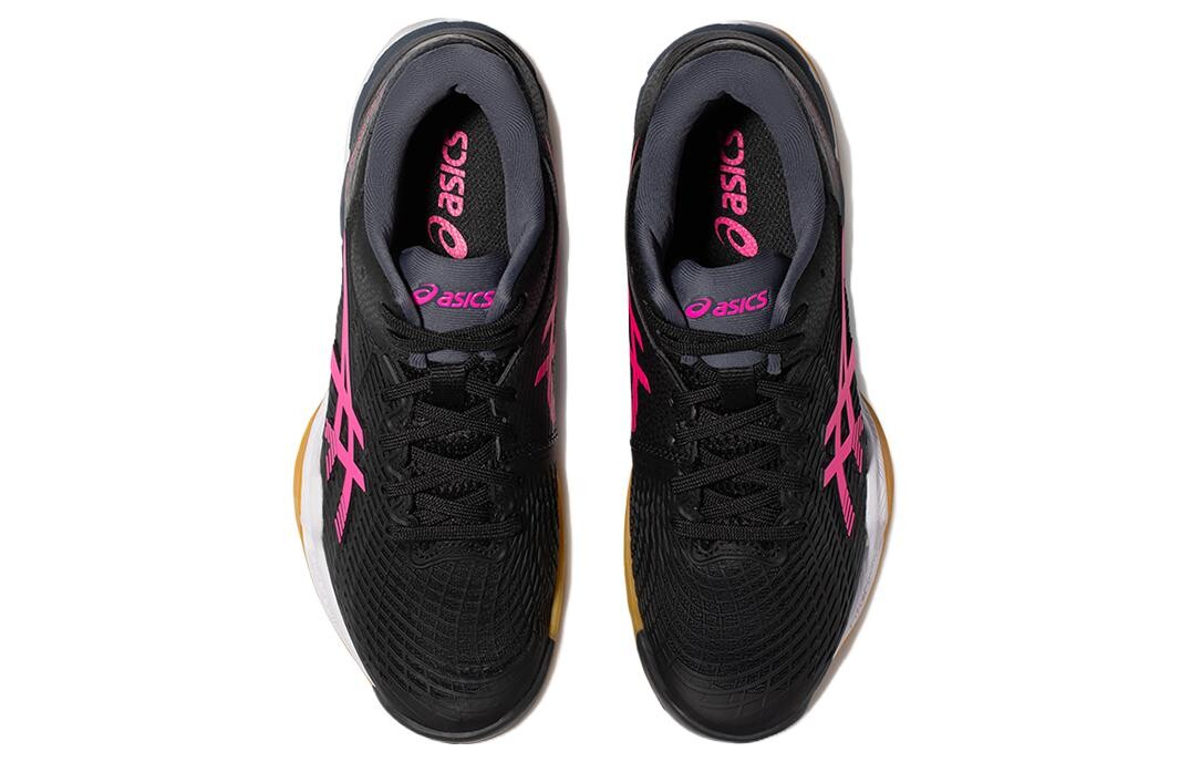 Женские кроссовки для бадминтона Asics Court Control Ff 3, Black/Red — фото 4