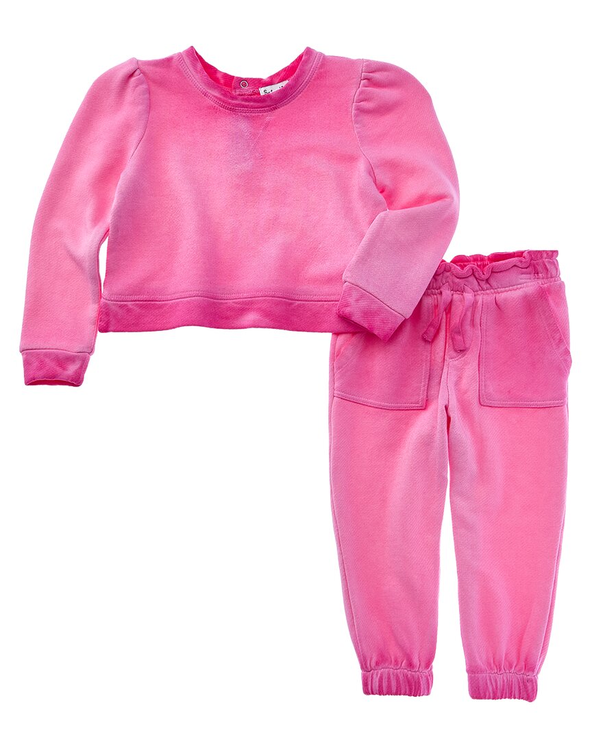 

Великолепный комплект из двух предметов: пуловер и спортивные брюки Pretty In розовый Splendid, розовый