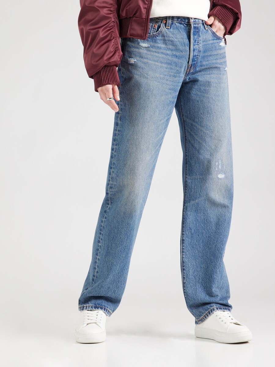 Джинсы свободного кроя LEVI'S  501 90S, синий деним — фото 2