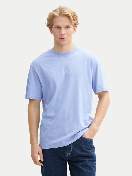 

Футболка свободного кроя 1045021 Tom Tailor Denim, голубой