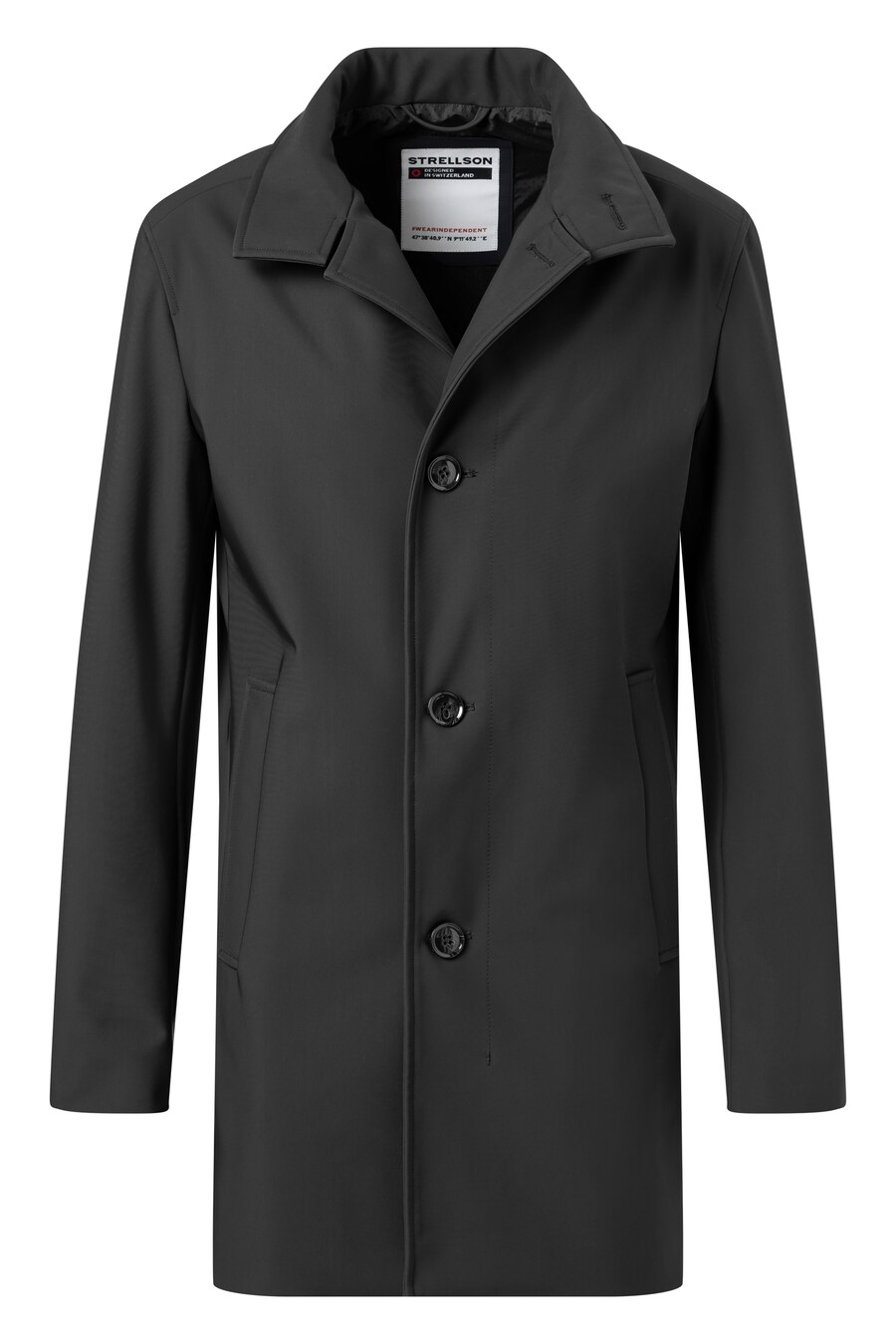 

Межсезонное пальто STRELLSON Finchley Flex, черный