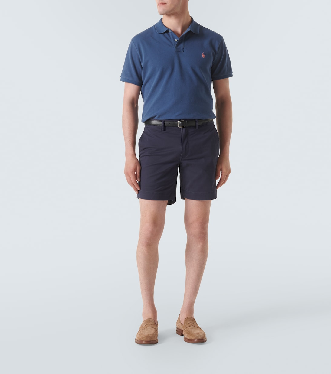 Шорты из хлопковой смеси Polo Ralph Lauren, Nautical Ink — фото 2