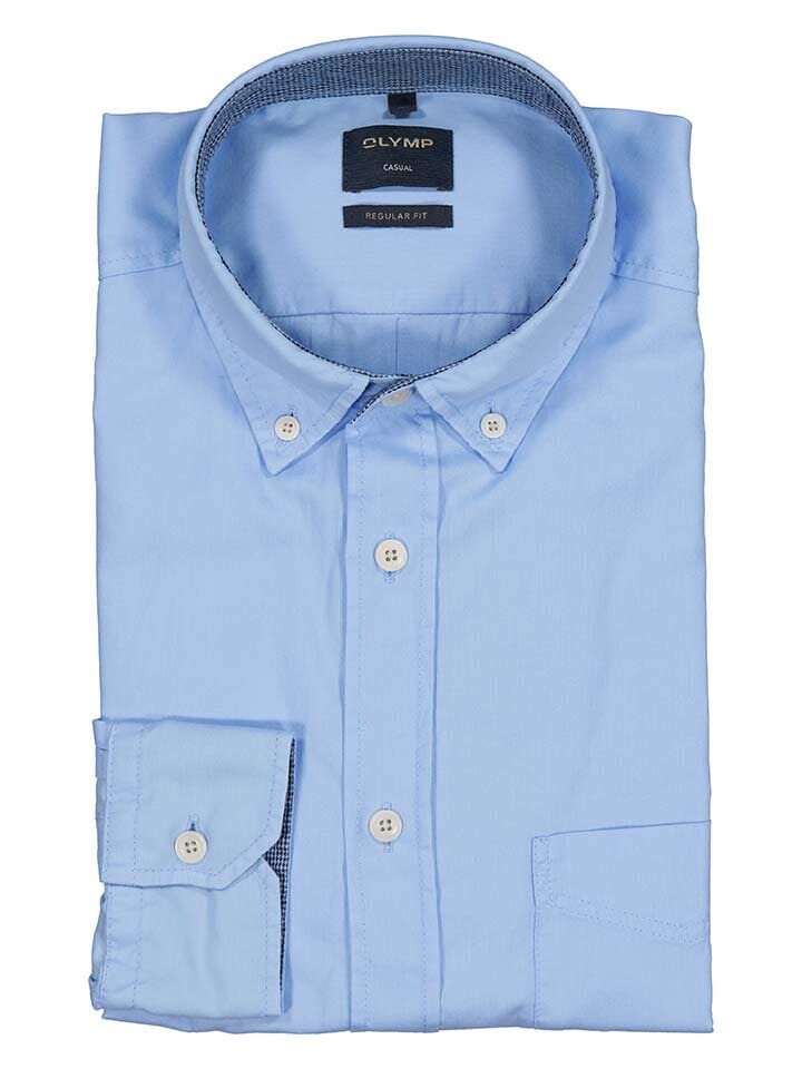 

Рубашка OLYMP Hemd Casual - Regular fit -, светло-синий