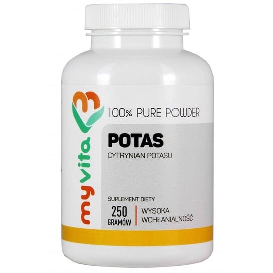 

Калийный порошок (цитрат калия) 250 г - MyVita
