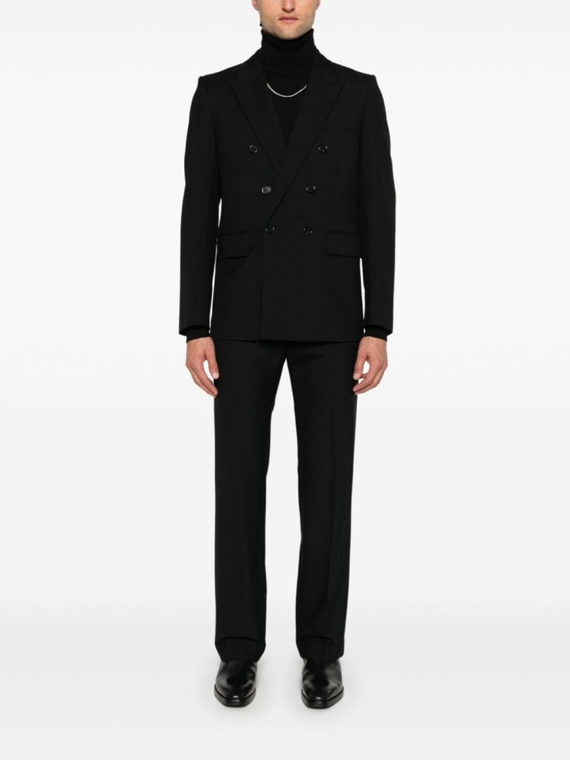 

Saint Laurent шерстяной пиджак, черный