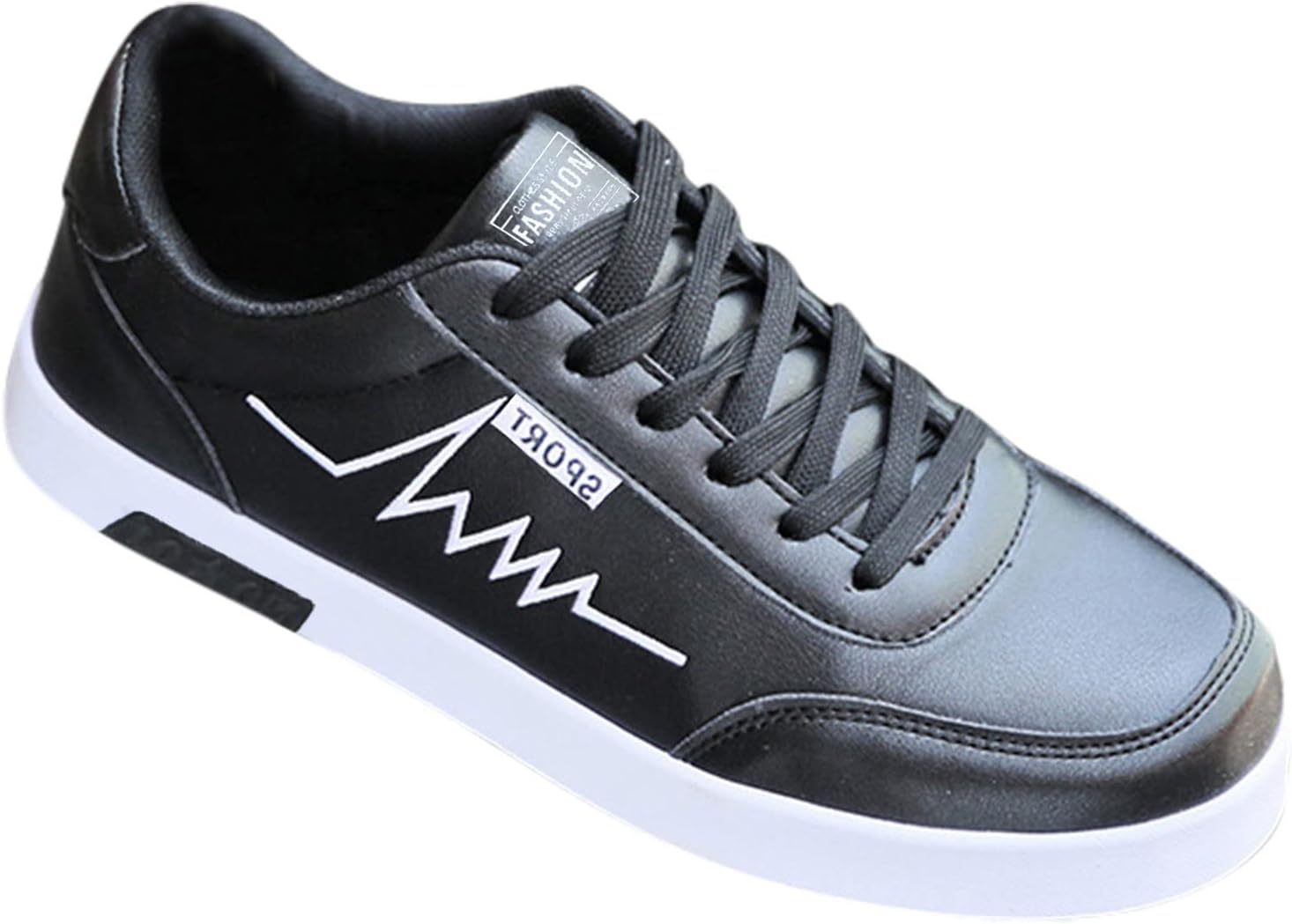 

Мужские кроссовки без шнурков для бега, ультралегкие, дышащие, удобные для ходьбы, модные кроссовки с мягкой подошвой, комфортные кросс-тренеры, амортизированные спортивные и туристические обувь Nvtuuer, черный