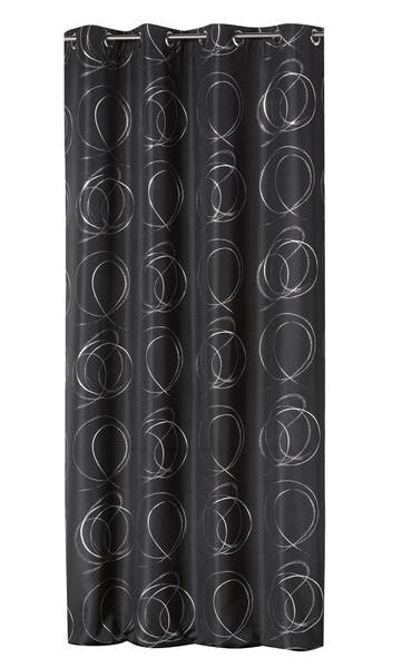 

Штора Dynamic24 Glamour halbtransparent, 140x260x260 см, антрацитовый