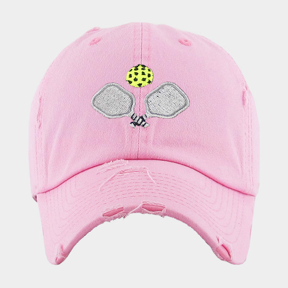 

Пиклбол, Паддлбол, Винтажная бейсболка FASHNZFAB, розовый