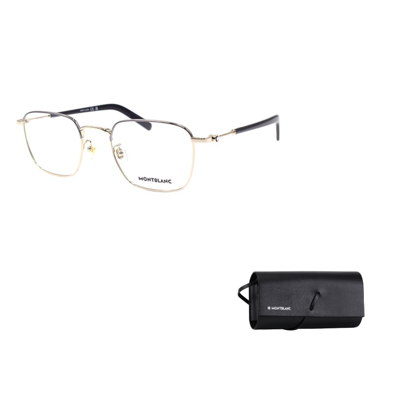

MONTBLANC Очки квадратной формы, Gray Gold