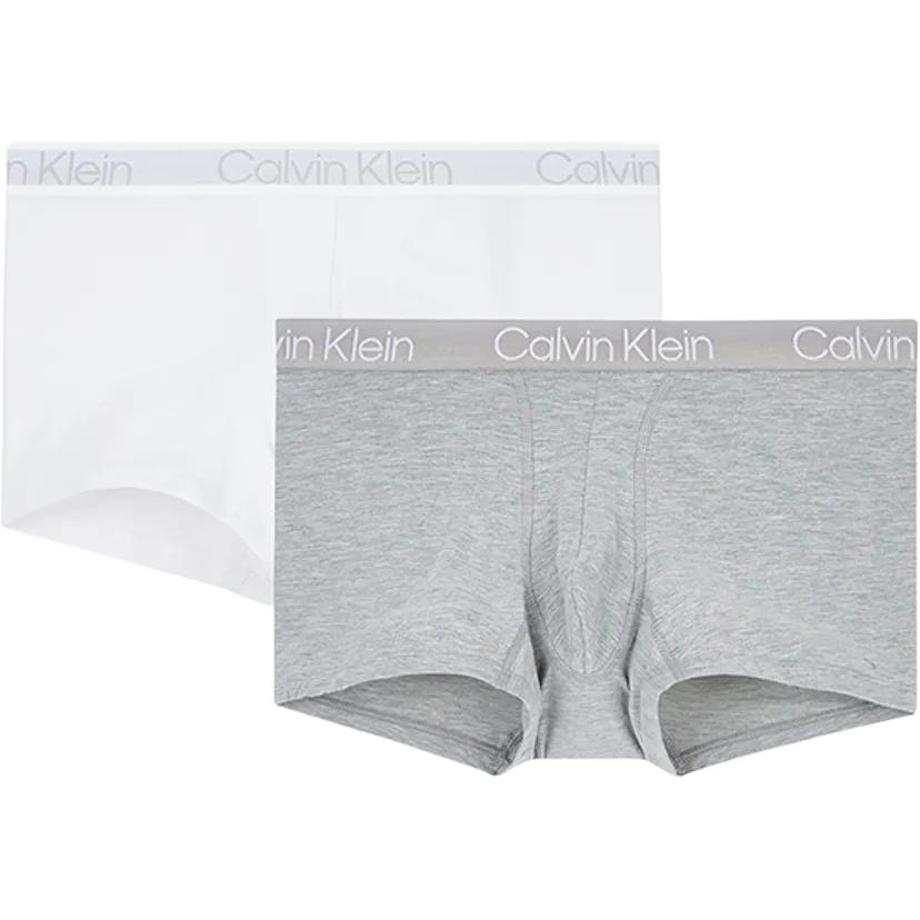 

Мужские трусы CALVIN KLEIN, 2 шт, 2 Pack (Gray+White)