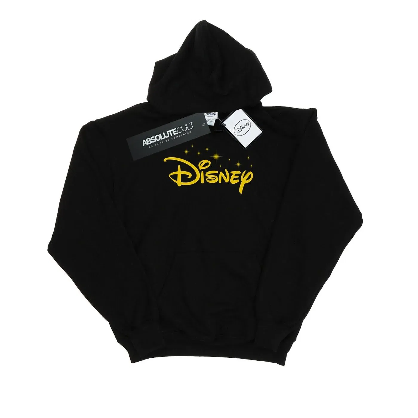 Худи для девочек с принтом Disney, черный — фото 2