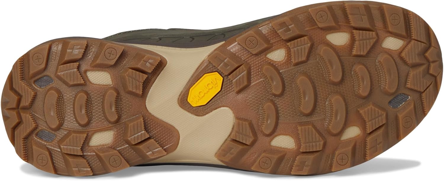 Мужские водонепроницаемые кожаные кроссовки Merrell Moab Speed 2, Olive — фото 3