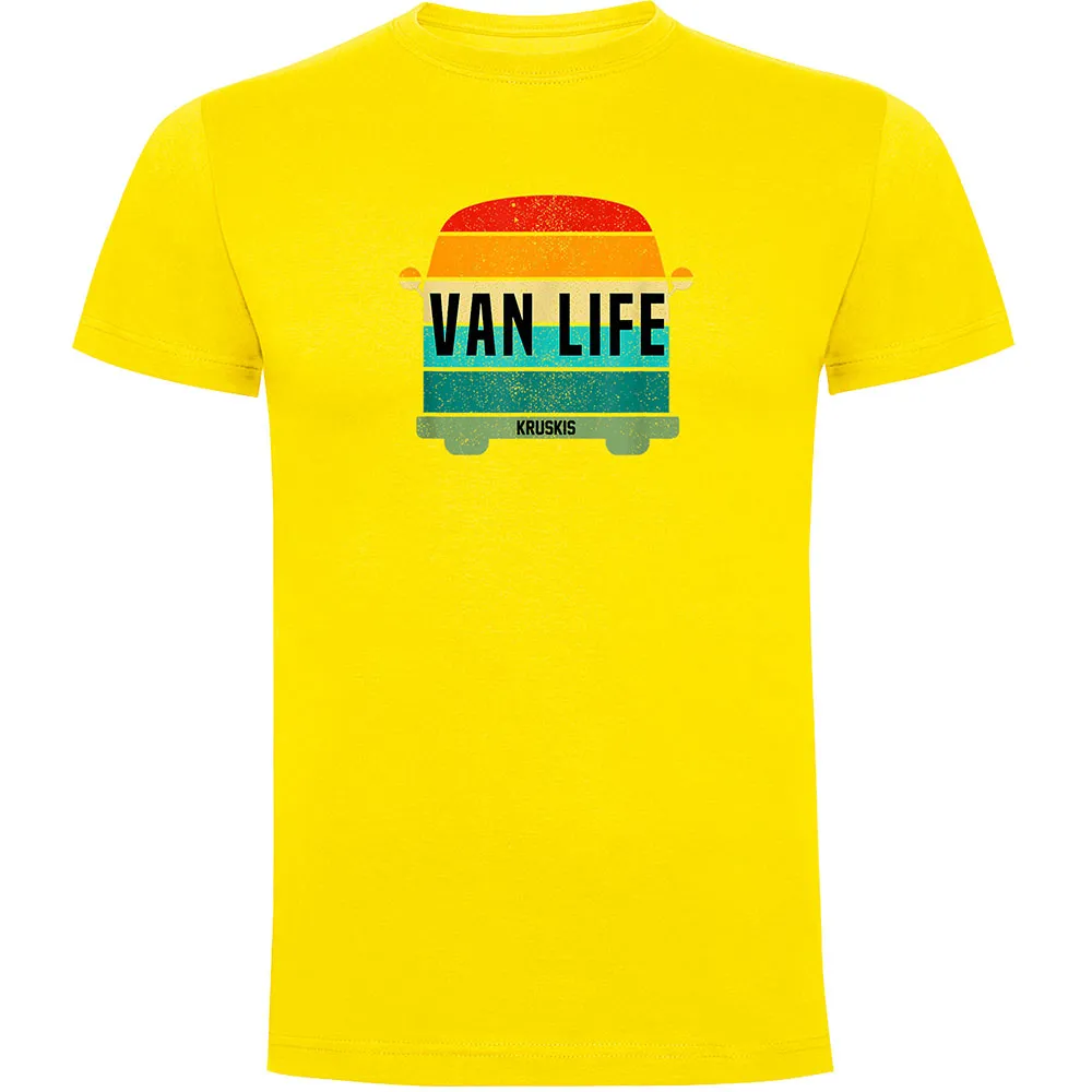 

Футболка с коротким рукавом Kruskis Van Life, желтый