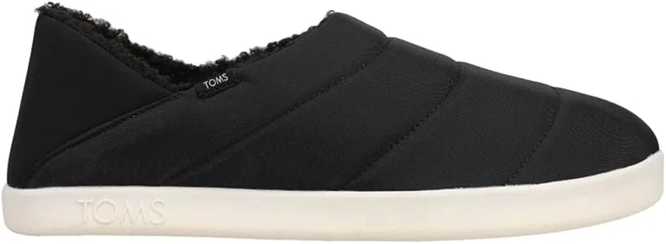 Мужские тапочки TOMS Ezra, Black Matte Ripstop Fabric