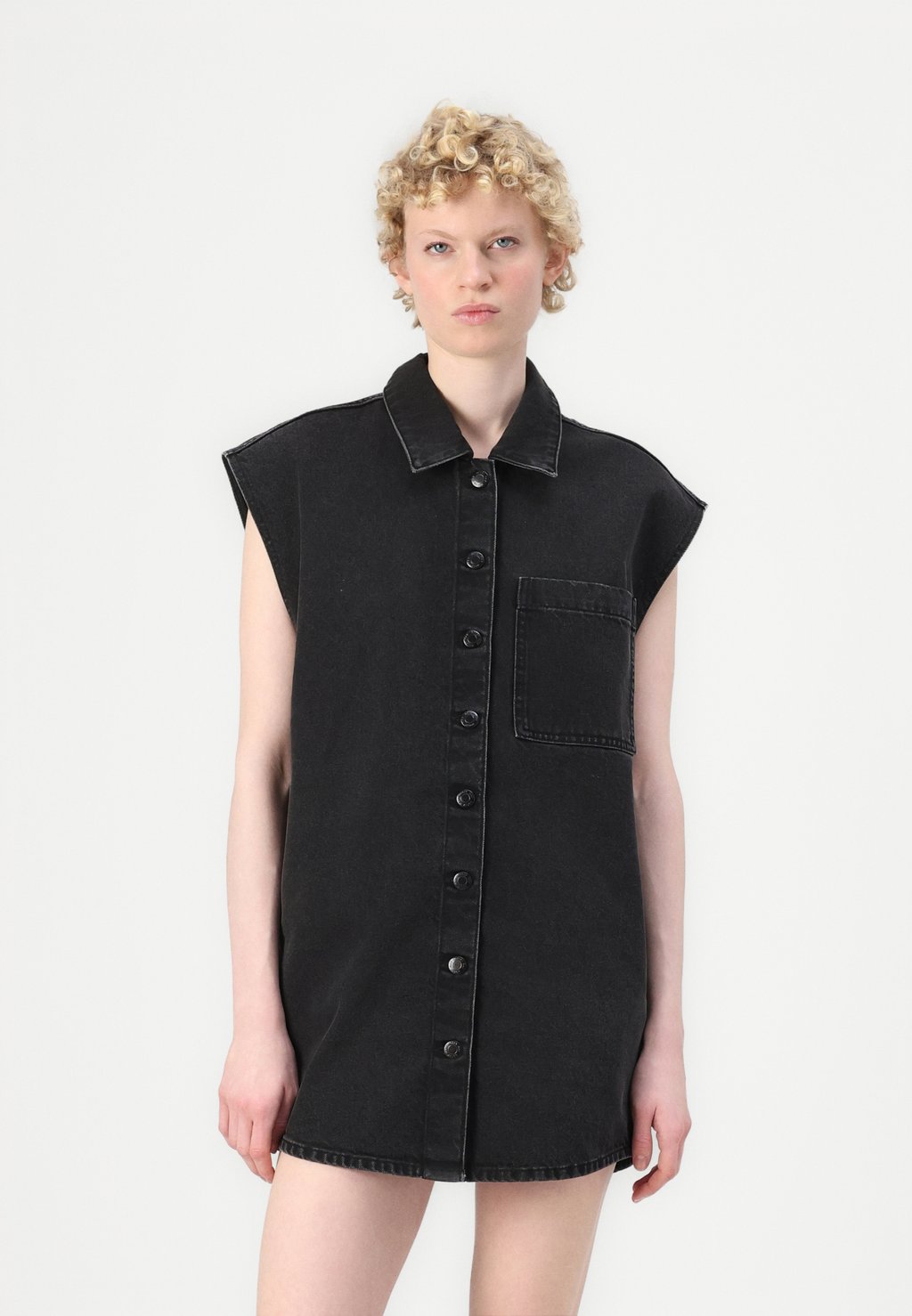 

Джинсовое платье NMSELVI DRESS Noisy May, деним