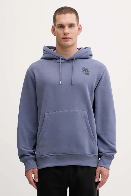 

Хлопковая толстовка Powder Days The North Face, фиолетовый