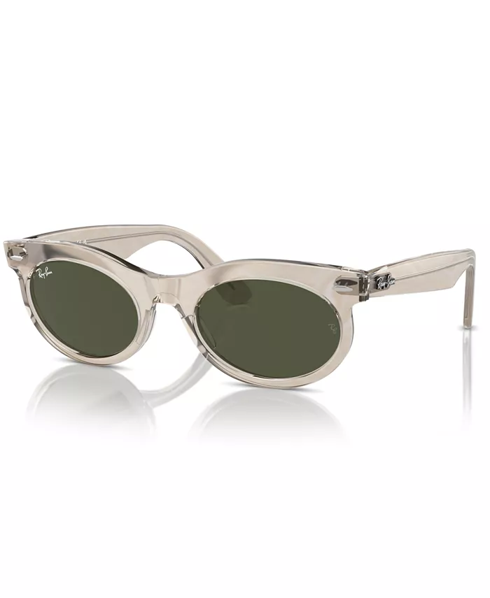 

Унисекс-солнцезащитные очки Wayfarer Oval Change RB2242 Ray-Ban, серый