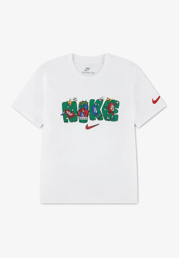 Футболка свободного кроя с графическим принтом на тему спорта Nike Sportswear, White