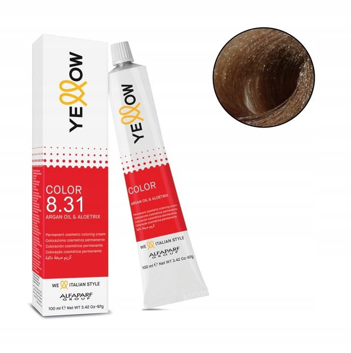 

Перманентная краска Alfaparf YELLOW Color 8.31 100 мл