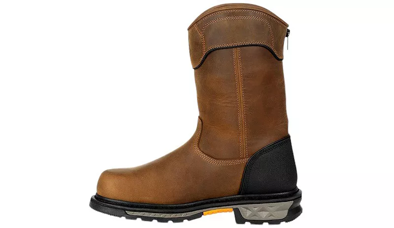 Мужские ботинки Georgia Boot Carbo-Tec LTX с водонепроницаемым композитным носком Georgia Boots, черный/коричневый — фото 4