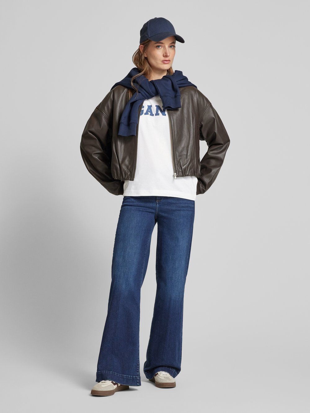 

Футболка с этикеткой Gant, кремовый