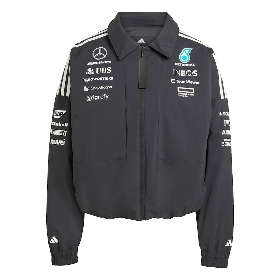 

Спортивная куртка ADIDAS PERFORMANCE Mercedes - AMG Petronas Formula One Team, черный