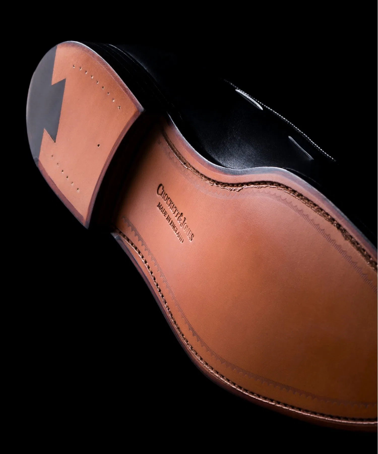 [Топ-100 товаров BEAMS] Лоферы CROCKETT&JONES / CAVENDISH из телячьей кожи с кисточками — фото 3