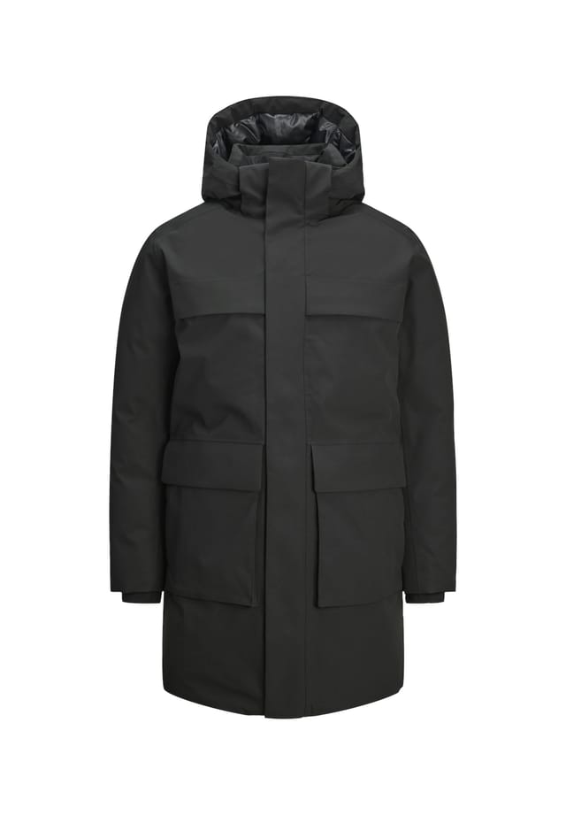 

Длинная куртка Parka blawave Jack & Jones, черный