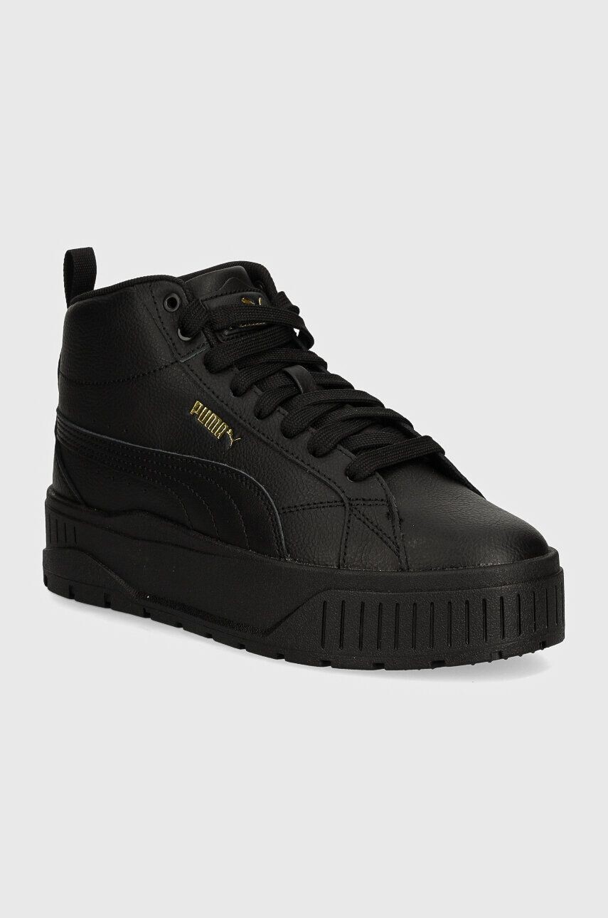 

Puma Karmen II Mid кожаные кроссовки, черный