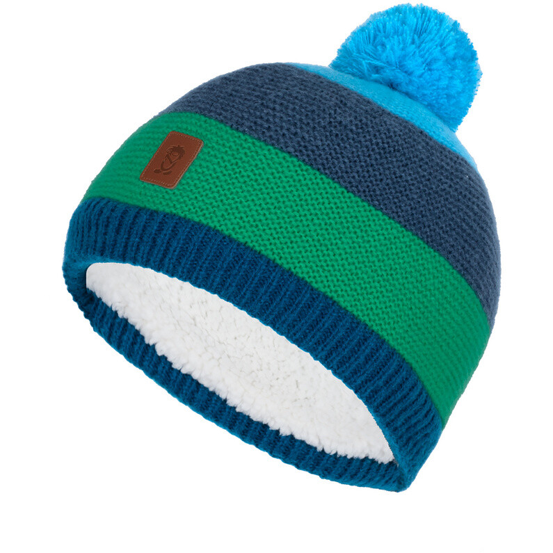 

Детская шапка Gryllefjord Bobble Trollkids, зеленый