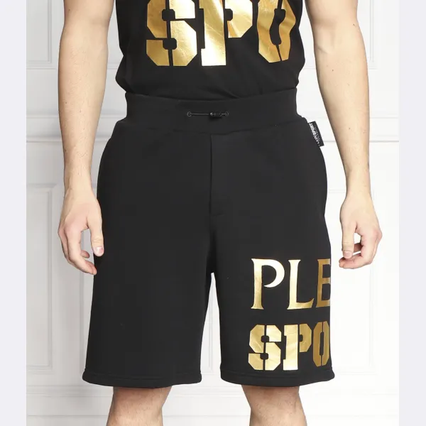 

Шорты стандартного кроя Plein Sport, черный