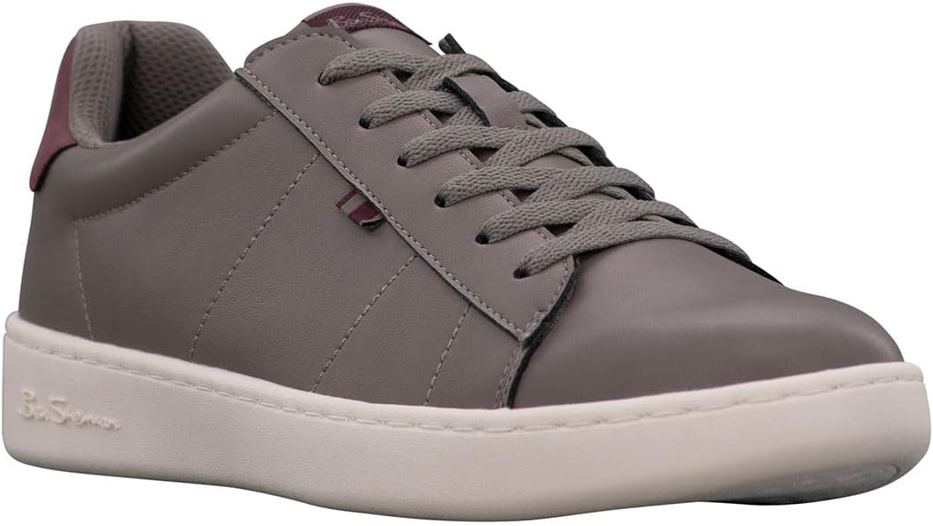 Мужские модные кроссовки Hampton Ben Sherman, белый/серый — фото 3