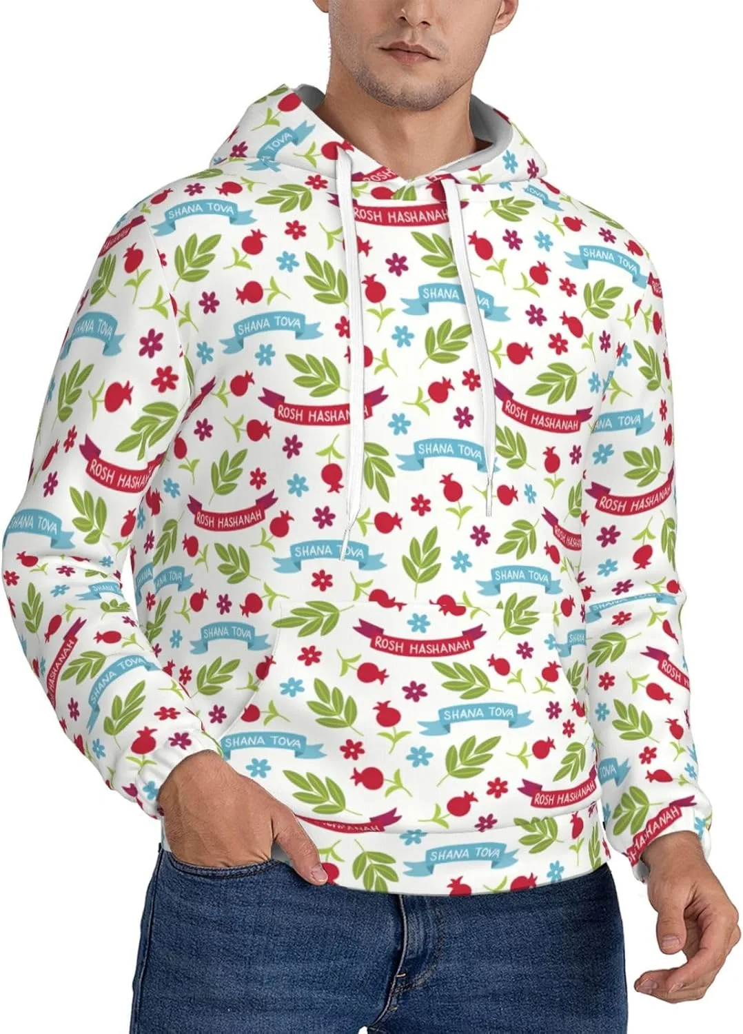 

Толстовка с капюшоном Rosh Hashanah Shana Tova SDERDZSE