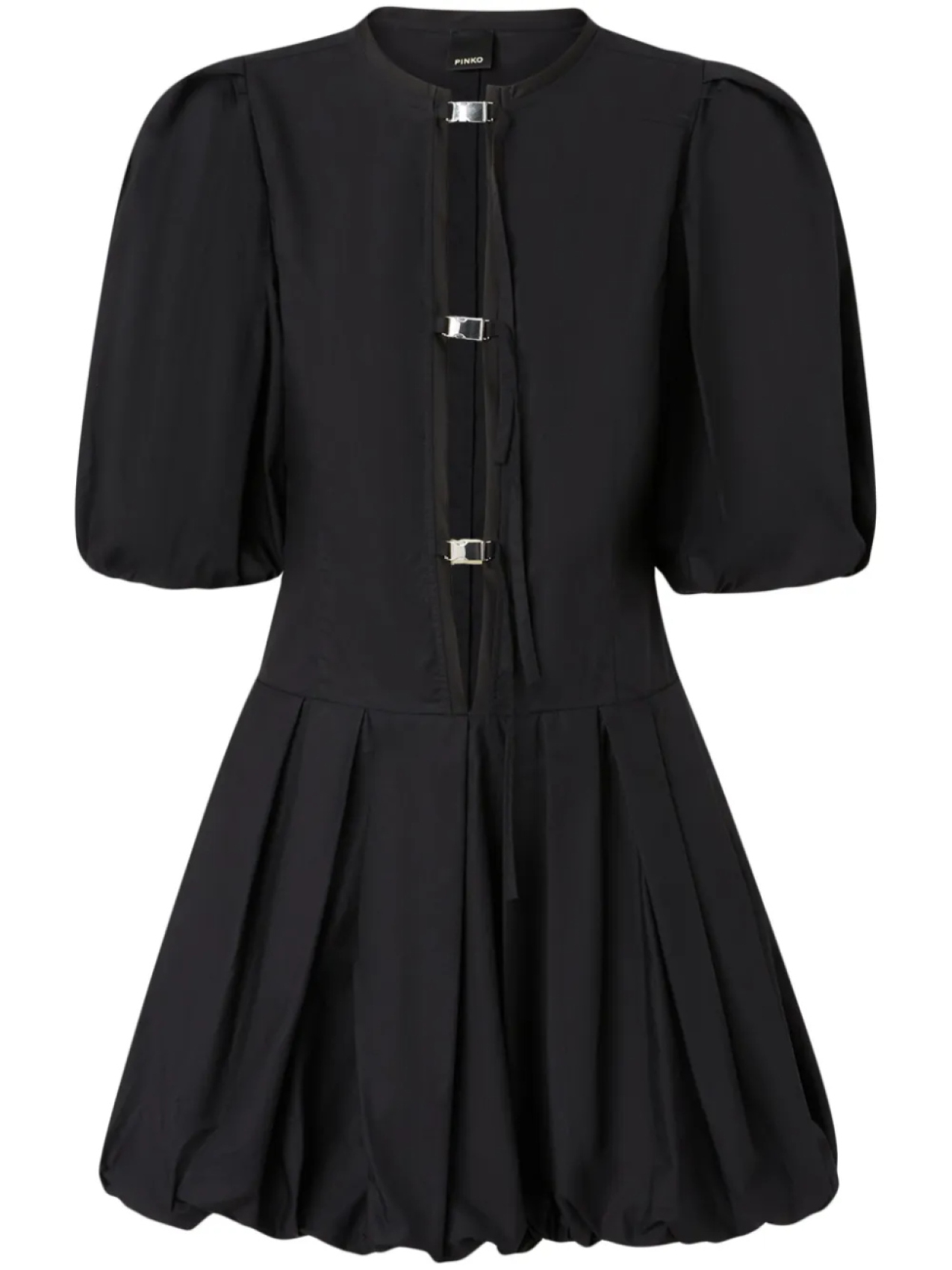 

Платье мини с пряжкой PINKO, черный