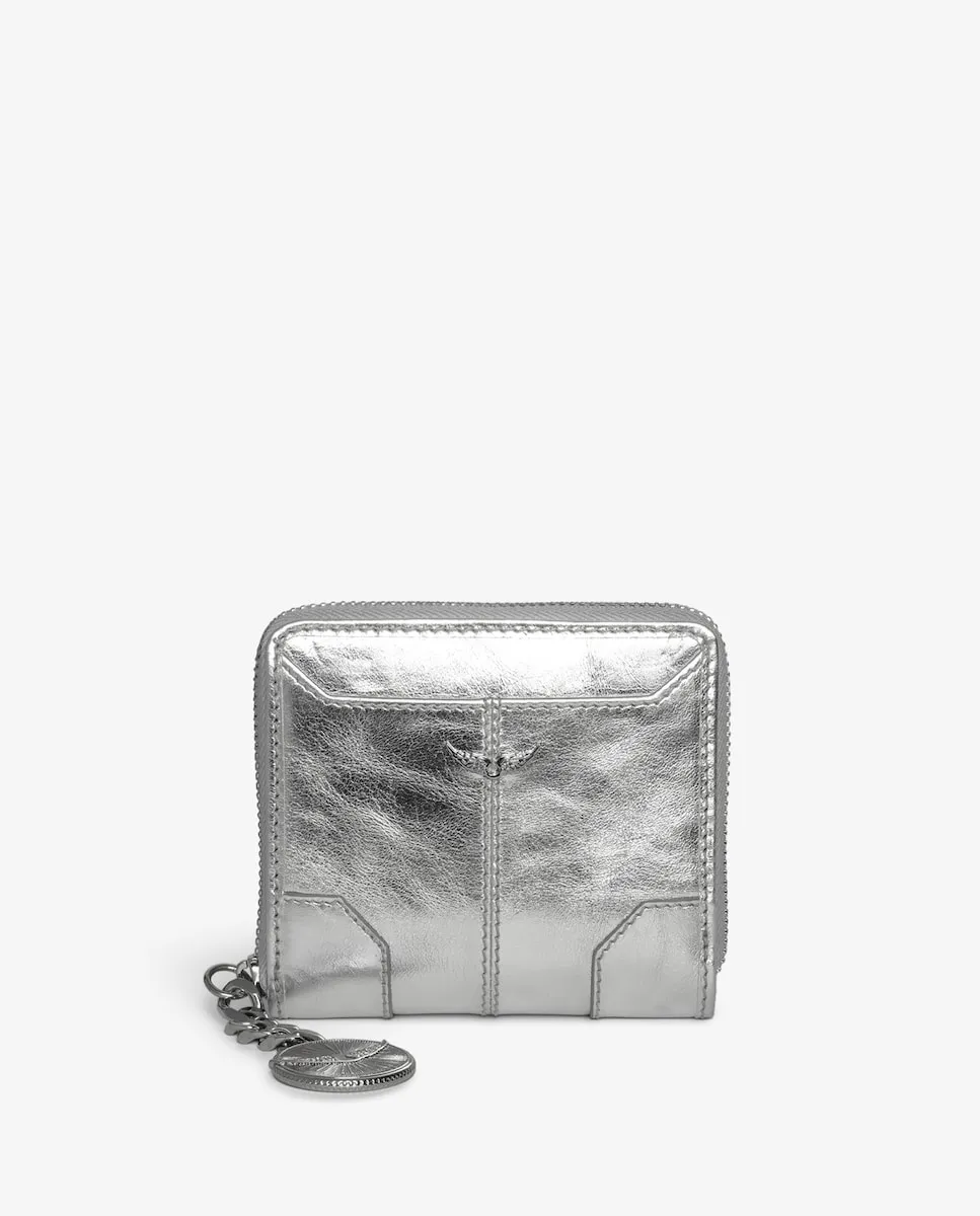 

Кошелек Sunny Mini Vintage Metal Zadig & Voltaire, серебряный