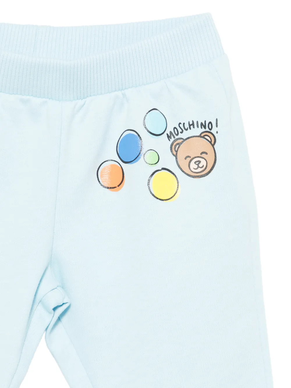 Спортивный костюм "Teddy Bear" Moschino Kids, синий — фото 3