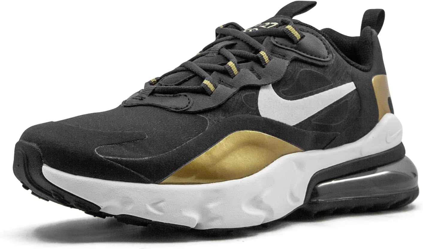 Мужские низкие кроссовки Nike, Anthracite White Black Metallic Gol — фото 3