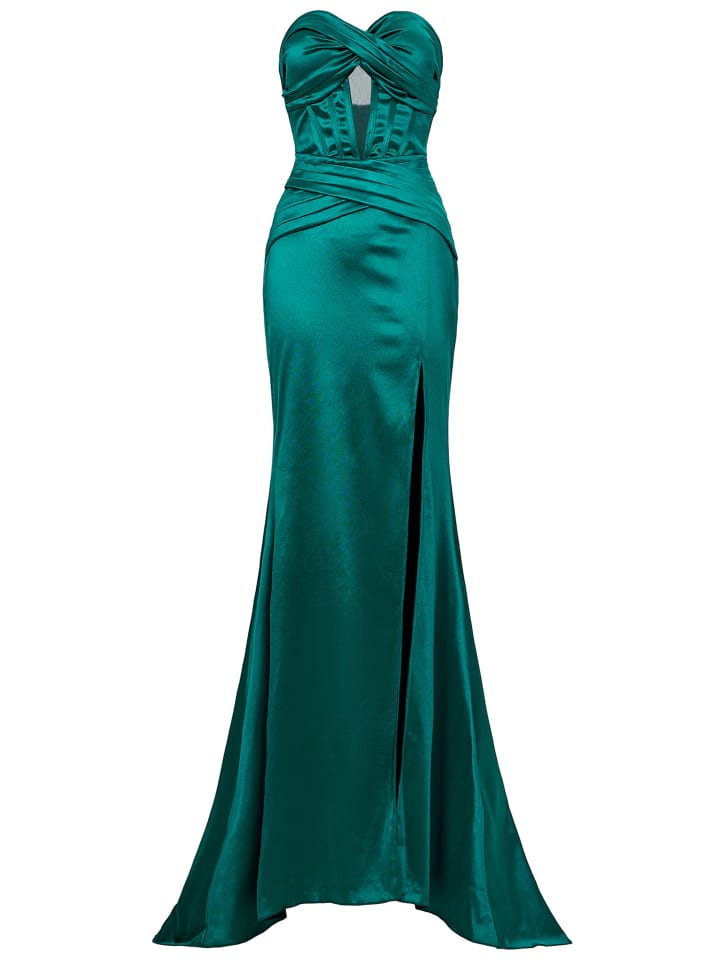 

Длинное платье Moda Minx, зеленый