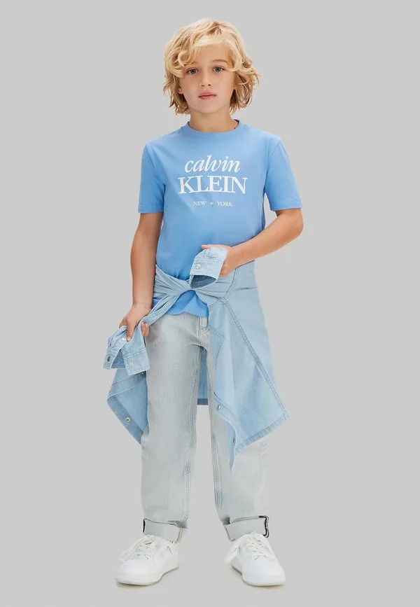 Футболка с логотипом ss Calvin Klein Jeans, Provence Tcx