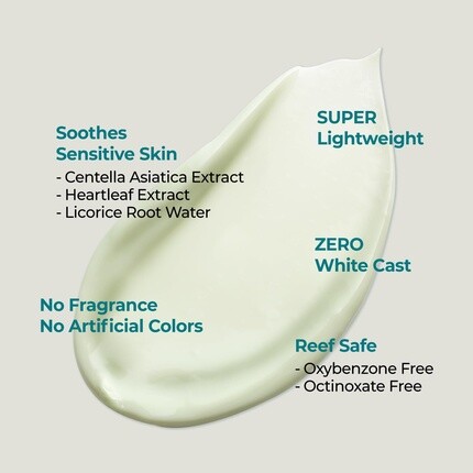 Numbuzin No.1 Clear Filter Sun Essence Увлажняющий увлажняющий охлаждающий легкий финиш 1,69 жидких унций — фото 3