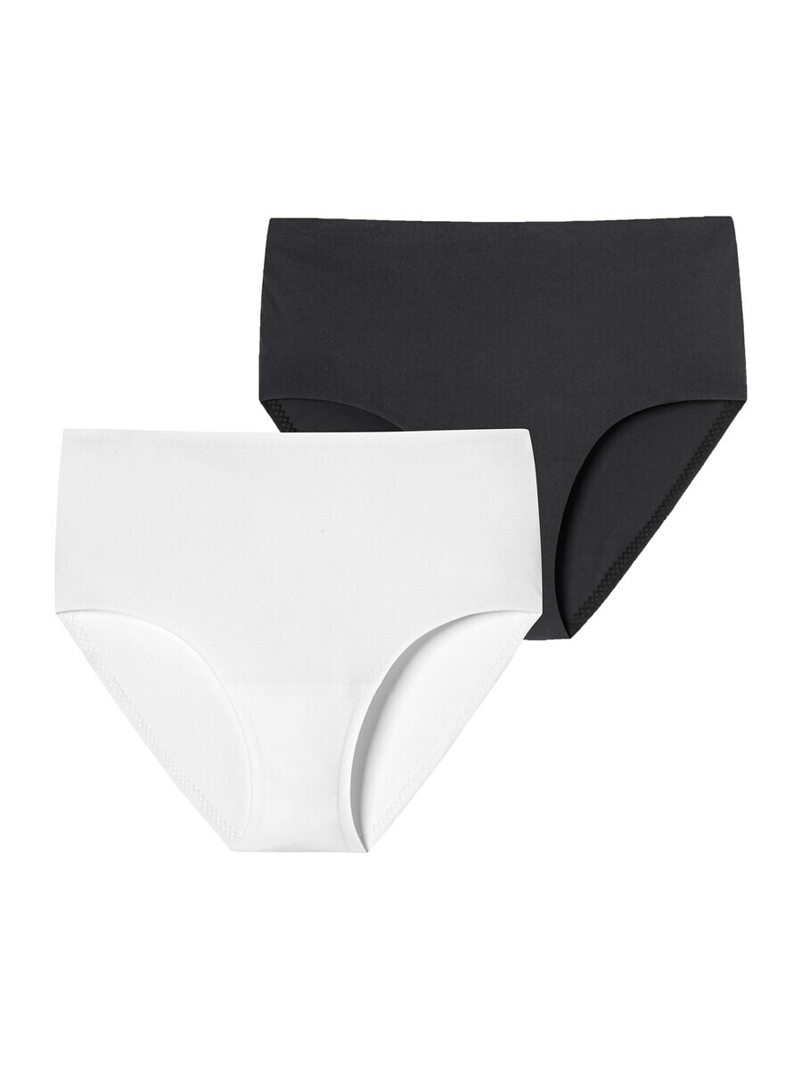 

Трусики SCHIESSER Panty Invisible Soft, черный/белый