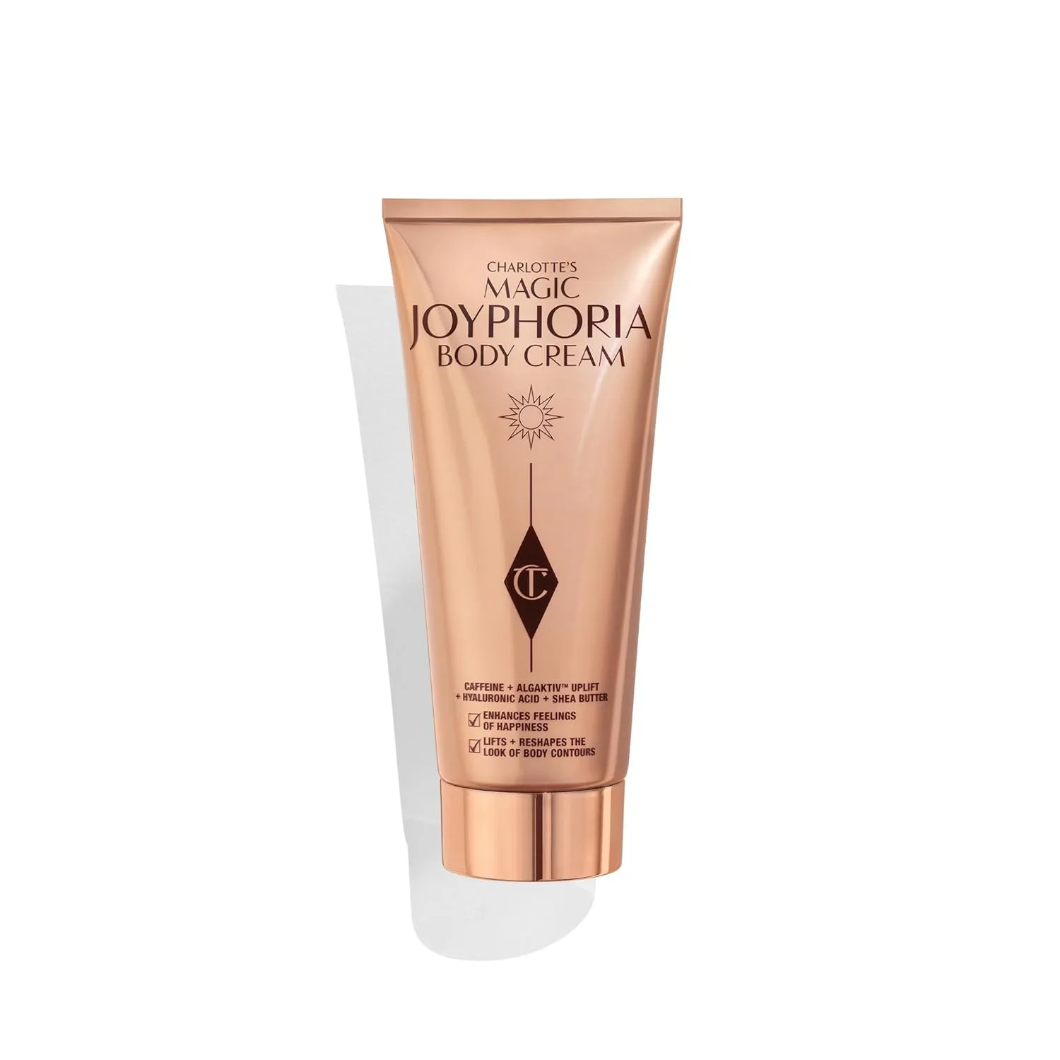 Увлажняющий и подтягивающий лосьон для тела Charlotte Tilbury Magic Joyphoria с теплым цветочным и ванильным ароматом - помогает уменьшить проявления целлюлита (200 мл)